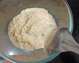 A picture of step 1 of Sattu Cheela.