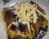 Foto langkah ke 3 dari resep Pisang Coklat Keju panggang teflon.