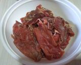 Foto langkah ke 1 dari resep Sliced Beef ala Maranggi.