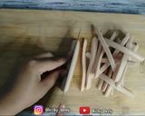 Foto langkah ke 1 dari resep Sosis Kentucky Krispi (6 sosis jadi 24pcs).