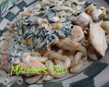 Foto del paso 6 de la receta: Pollo en crema con espinacas y elote