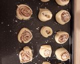 Une image de l'étape 5 de Brioches roulées chocolat et beurre de cacahuètes.