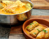 Foto del paso 9 de la receta: Golubtsy - hojas de col rellena - niños envueltos en hojas de repollo