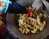 Foto langkah ke 4 dari resep Oseng tahu tempe kacang panjang *7.