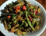 Foto langkah ke 6 dari resep Buncis Cabe Kriuks.