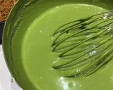 Foto del paso 9 de la receta Pastel de queso con té Matcha
