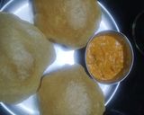 A picture of step 5 of Healthy wheat poori.