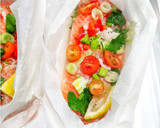 Foto del paso 2 de la receta: Papillote de salmón