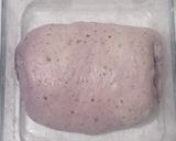 Foto langkah ke 18 dari resep Flaxseeds Ubi Ungu Swirl Sourdough Bread.