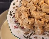 Foto del paso 5 de la receta Tarta de queso y turrón de Jijona con crema de limón
