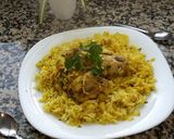 صورة لخطوة 1 من وصفة طريقة تحضير رز مفور مع دجاج 😋 من أروع ما يكون