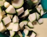 Foto del passaggio 3 della ricetta 25🧑🏻‍🍳Insalata di riso ceci e zucchine🥒