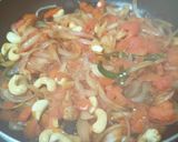 A picture of step 2 of Methi-Matar-Paneer Malai.