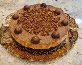 Foto del paso 7 de la receta: Tarta de Suchard con base de galletas y turrón de jijona