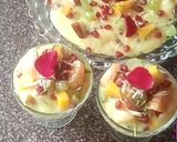 A picture of step 5 of Fruit Custard.