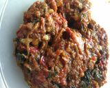 Foto langkah ke 3 dari resep Sayur kunci sambal teri.