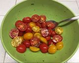 A picture of step 3 of Caprese Savory Tart.