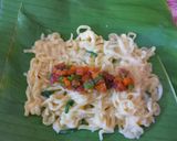 Foto langkah ke 4 dari resep Arem arem mie isi sayur.