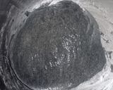 Foto langkah ke 8 dari resep Charcoal Ubi Ungu Sourdough Bread.