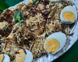 A picture of step 8 of Beef Nalli Biryani😋.