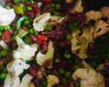 A picture of step 2 of Veggie pulav...!!! Easy recipe 👍😍.
