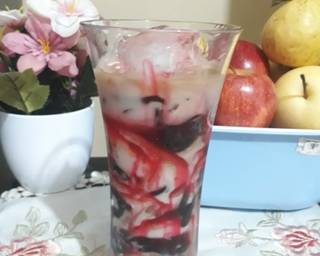 Cendol Cincau Hitam Yogert Chocopandan - Step 2