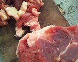 Foto langkah ke 1 dari resep Sambal goreng daging sapi.