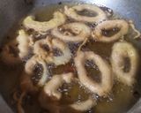 A picture of step 4 of Rings pakora.