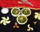 A picture of step 6 of Bottle gourd Halwa In Coconut basket.