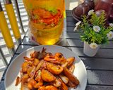 Foto langkah ke 8 dari resep Kentang Udang Saus Tiram.