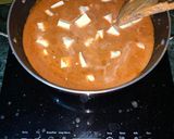 A picture of step 11 of Shahi Paneer.
