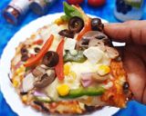 A picture of step 7 of Vegetable Pizza.