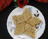 A picture of step 3 of Dry Fruits Katli.