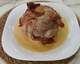 Foto del paso 7 de la receta: Rollo de Solomillo de cerdo con bacon y salsa de mostaza en Airfryer