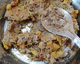 A picture of step 2 of Leftover MoongPoha Cutlet..