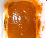 A picture of step 1 of Peanut Butter and Waffer wedge.