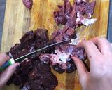 عکس مرحله 1 از دستور خوراک دل و جگر