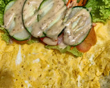 Gambar langkah 2 resipi Wrap Simple Sedap.