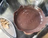A picture of step 1 of Walnut chocolate fudge.