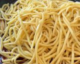 Gambar langkah 6 resipi Mee Lidi Goreng Basah.