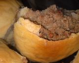 Foto del paso 5 de la receta: Pancitos integrales rellenos con masa casera!!!😋😋