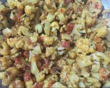 A picture of step 3 of Cauliflower sabzi (Satvik).