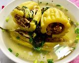 Hình bước làm 2 của món Canh Khổ Qua Nhồi Đậu Hủ Chay