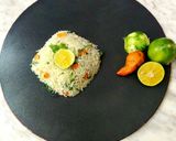 A picture of step 4 of Lemon Coriander Rice.