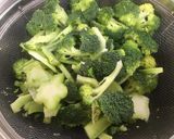 รูปขั้นตอนการทำที่ 1 ของ 🥦บร็อคโคลี่ผัดกุ้ง🦐