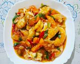 Foto langkah ke 8 dari resep Udang Saus Padang Pedas Nampol, Gurihnya Bikin Nambah Terus!.