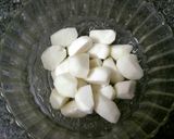 Hình bước làm 5 của món Đậu Hủ Tiềm Ngũ Quả Chay