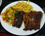 A picture of step 6 of Famous Baby Back Ribs Fall Off from Bones ala Tony Roma's Style.