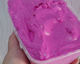 Foto langkah ke 5 dari resep Es Krim Buah Naga Simple.