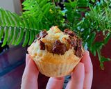 Hình bước làm 4 của món Bánh muffin chuối nồi chiên không dầu (nckd)